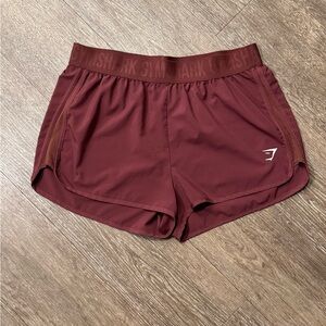 Gymshark XXL Women's Maroon Training Shorts
